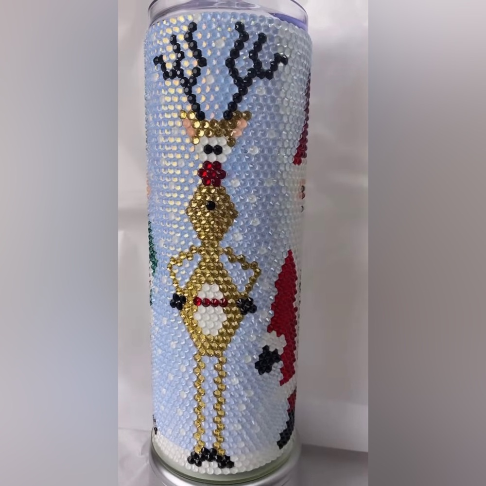 Christmas theme tumbler ❄️